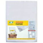 Envelopes Plásticos Ofício Fino 4 Furos com 100 Un ACP