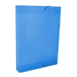 Pasta e elastico oficio 335mm x 245mm x 40mm Azul